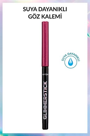 Glimmersticks Pırıltılı Asansörlü Suya Dayanıklı Göz Kalemi Fuchsia