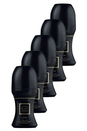 Little Black Dress Kadın Rollon 50 Ml. Beşli Set
