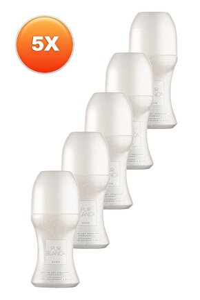 Pur Blanca Kadın Rollon 50 Ml. Beşli Set