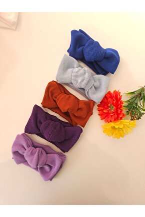 Kız Bebek & Çocuk Kaşkorse 5Li Bandana Set