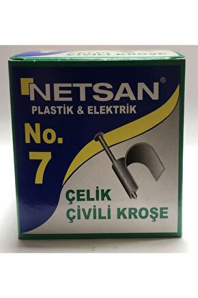 No:7 Çivili Kroşe 100 Adet
