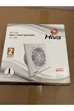 120lik 12 Cm Banyo Ve Tuvalet Aspiratör Havalandırma Fanı