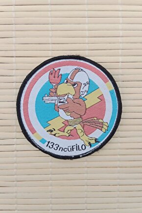 133.cu Filo Yazili Fermateks islemeli Arma Pec Patch