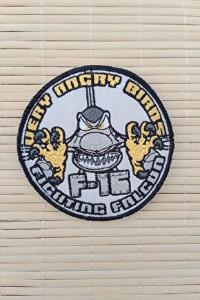 Very Angry Birds Fichting Falcon Nakis islemeli Arma Pec Patch