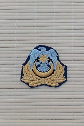 Hava Kuvvetleri Subay Personel Ucak Bakim Harici Sapka Kokarti