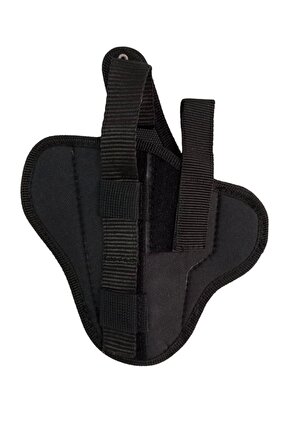 Sol El Siyah Renkli Cift Emniyetli Tam Kelebek impertex Silah Kilifi