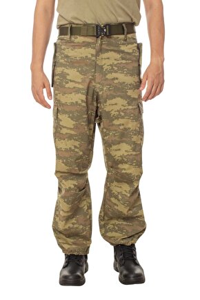 kamuflaj renkli 5 cepli airsoft taktik avci pantolon