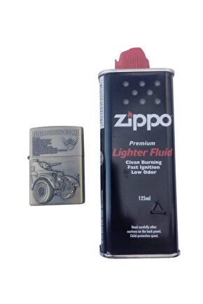 T17E1 Stghound AC mki yazili Tekerlekli zirhli arac kabartmali zippo Cakmak