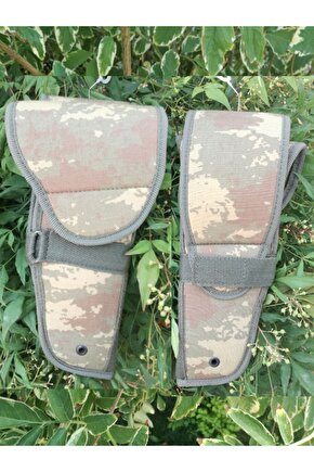 Kara Kuvvetleri Kamuflaj Airsoft Cirtli Kapakli Kilif
