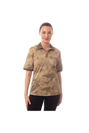 Jandarma Kamuflaj Renk Kisa Kollu Kaliteli Egitim T-shirt