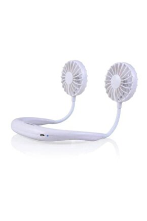Giyilebilir Kablosuz Şarjlı Taşınabilir Mini Fan Vantilatör