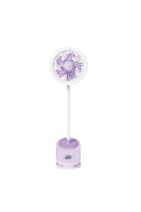 ŞARJLI MANDALLI FAN MİNİ VANTİLATÖR BEBEK ARABASI SERİNLETİCİ MİNİ KLİMA LED IŞIKLI