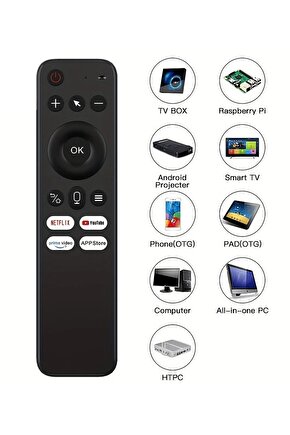 SES KONTROLLÜ AKILLI KUMANDA AİR REMOTE MOUSE ANDROİD WİNDOWS LİNUX MAC OS İŞLETİM SİSTEMİNE UYUMLU