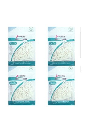 Nane Aromalı Çift Taraflı Kürdanlı Diş İpi 50li x 4 Adet