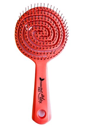 Pembe Pro Üç Boyutlu Oval Saç Fırçası 02