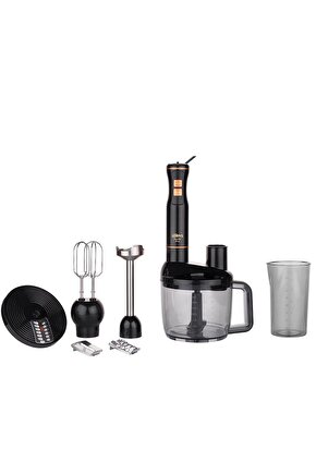 Kendo Pro El Blender Seti Siyah&bakır