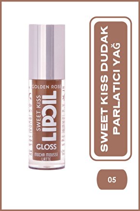 Sweet Kiss Lip Oil Gloss No:05 - Dudak Parlatıcı Yağ