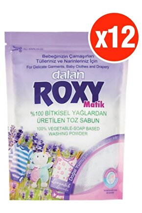Roxy Bio Clean Matik Sabun Tozu Lavanta Bahçesi 12 X 800 gr