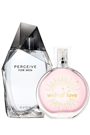 Perceive Erkek Parfüm Ve Wish Of Love Kadın Parfüm Paketi