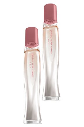 Summer White Tropical Kadın Parfum Edt 50 Ml. Ikili Set