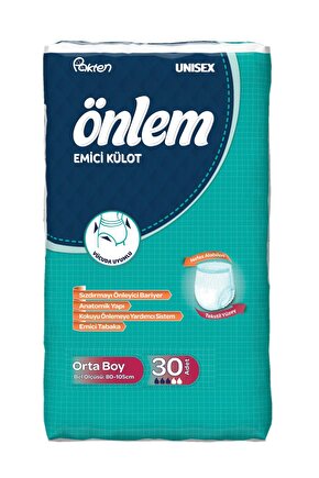 Emici Külot Ekonomik Medium 30lu