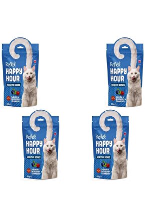 Happy Hour Somon ve Yaban Mersinli Kedi Ödül Maması 60 gr X 4 Adet