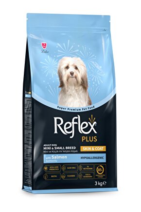 Plus Skin&Coat Somonlu Mini ve Küçük Irk Yetişkin Köpek Maması 3 Kg