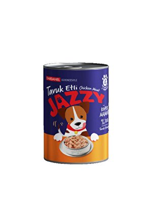 Jazzy Tavuk Etli Yetişkin Köpek Konservesi 400gr
