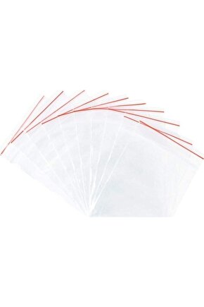 Kilitli Torba Şeffaf 10 X 12 Cm Cm 100lü Paket Kilit Poşet