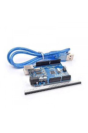 Arduino Uno R3 Klon - Usb Kablo Hediyeli - (usb Chip Ch340)