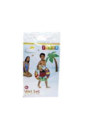 Fabbatoys Şeffaf Baskılı Simit 61 Cm