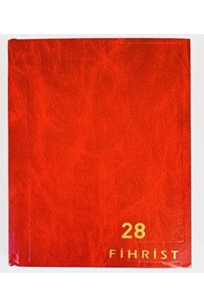 Cilt Bezli Ticari Fihlist 28li 20*28