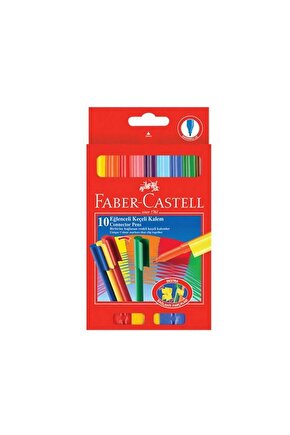 Fabercastell Eğlenceli Keçeli Kalem 10 Renk 111500