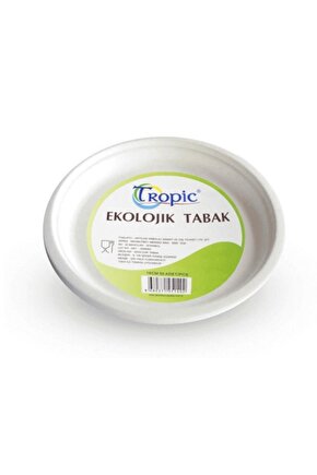 14 SÜS Karton Tabak 18 Cm Ekolojik 50li Paket