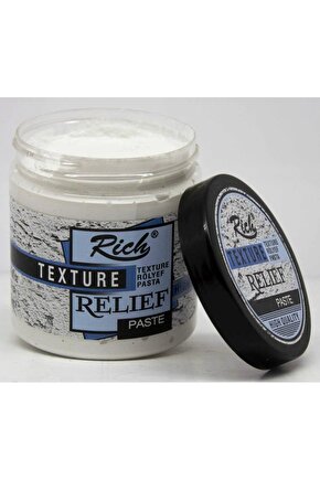 Rölyef Pasta Texture Hıgh Quality Relief Paste 350 gr Beyaz