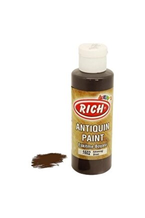 1602 Kahverengi 130 ml Eskitme Ahşap Boyası