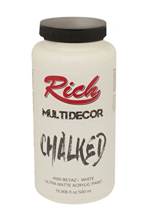 Multi Decor Chalked Akrilik 500ml N:4500 Beyaz
