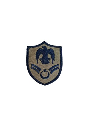 Hava Kuvvetleri Astsubay Kidemlicavus Kartal Nakisli Gri Zemin Mini Tisort Arma