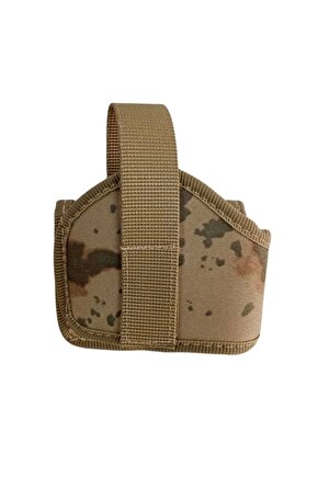 Sag El Jandarma Kamuflaj Renkli Mini Speed impertex Kase Silah Kilifi
