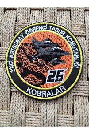 2.ci Astsubay Ogrenci Tabur Komutanligi Kobralar 25 Arma Patch Pec