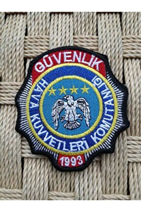 Hava Kuv.kom.güv 1993 Nakış Işlemeli Patch Peç Arma