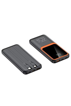 22.5W PD POWERBANK HIZLI ŞARJ DİJİTAL GÖSTERGE QUİCK CHARGE 3.0 TYPE-C TAŞINABİLİR ŞARJ ALETİ 5V-3A