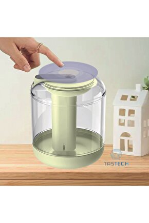 1L Sessiz Oda Hava Nemlendirici Gece Lambası Şarjlı Ev Ofis için Aroma Theraphy Uçucu Yağ Difüzör
