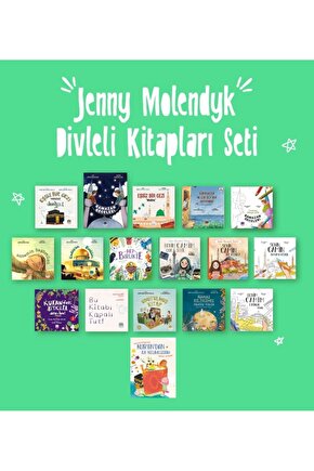 Çocuklar İçin Jenny Molendyk Divleli Kitapları Seti 17 Kitap