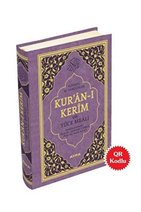 Orta Boy Kuran Kerim Meali Mor Mühürlü Elmalı Hamdi Yazır
