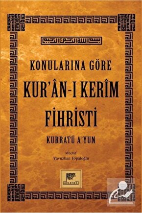Konularına Göre Kuran-ı Kerim Fihristi