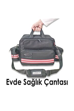 Evde Sağlık Çantası ve Hemşire Çantası - SİYAH - CANACIL -TK4135 - Şayan Serisi