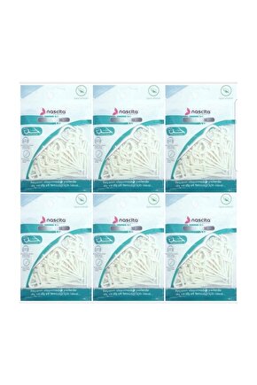 Nane Aromalı Çift Taraflı Kürdanlı Diş İpi 50li x 6 Paket