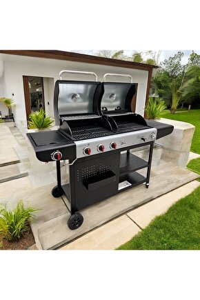 Gazlı ve Kömürlü Barbekü Mangal