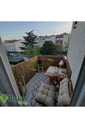 1 Metre X 5 Metre Doğal Bambu Kamış Çit , Bahçe & Balkon Çiti , Gölgelik Panel , Reed Fence